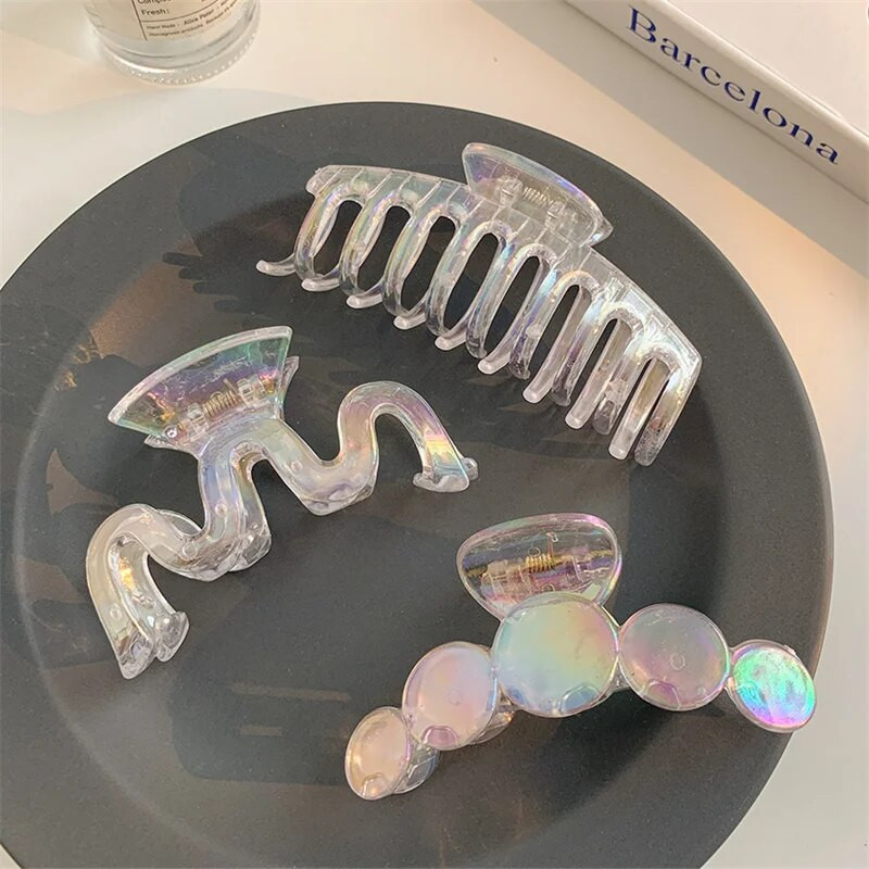 Elegantne merineitsi värvi juukseküüs Värvilised Korea armsad armsad juukseklambrid naistele Juuksenõela juukseaksessuaarid 2022 Uus trendikas