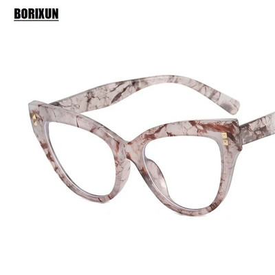 Νέα μόδα γυναικεία επώνυμα επώνυμα γυαλιά σχεδιαστών για γυναικείες ρετρό διακοσμητικό πλαίσιο με καρφιτσωμένο μάτι γάτας Clear reading Υπολογιστής κορυφαίας ποιότητας