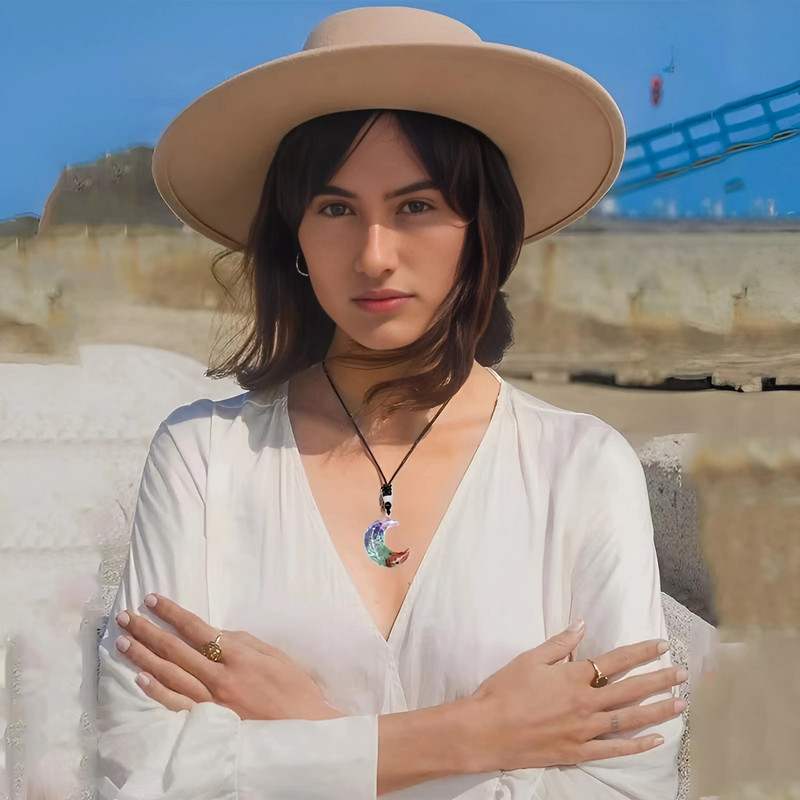 7 čakru dziedinošo kristālu komplekts Orgone Energy kulonu kaklarota + čakru kristāla akmeņu komplekts