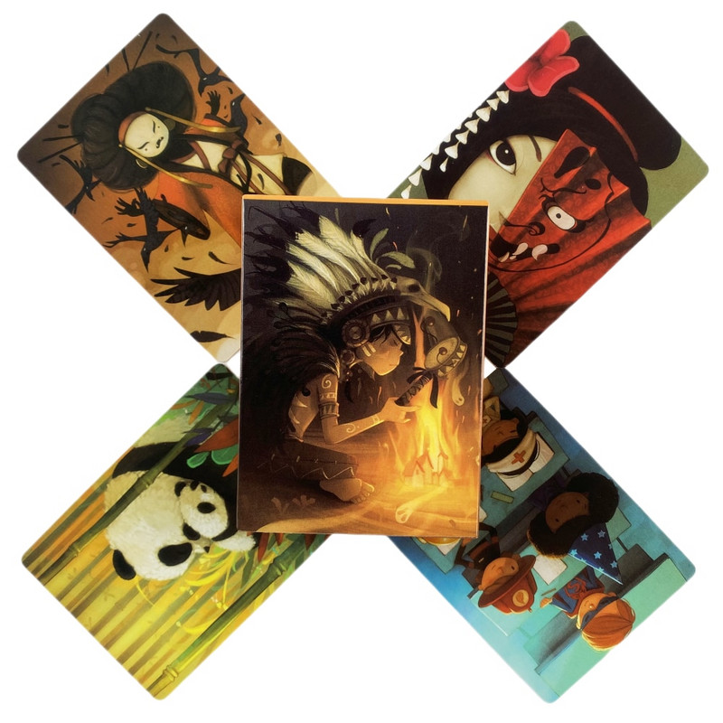 Επιτραπέζια παιχνίδια Family Cards Edition Deck Odyssey Quest Origin Journey Harmonies Daydreams Memories Revelations Expansion