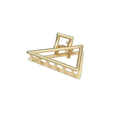 ZOSHI Femei Fete Gheare de păr geometrice de culoare aurie Păr din metal Crab Star Love Clip pentru gheare de păr în formă de inimă Accesorii de păr la modă