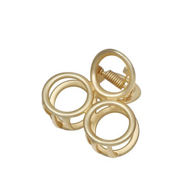 ZOSHI Femei Fete Gheare de păr geometrice de culoare aurie Păr din metal Crab Star Love Clip pentru gheare de păr în formă de inimă Accesorii de păr la modă