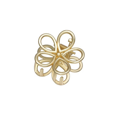 ZOSHI Femei Fete Gheare de păr geometrice de culoare aurie Păr din metal Crab Star Love Clip pentru gheare de păr în formă de inimă Accesorii de păr la modă