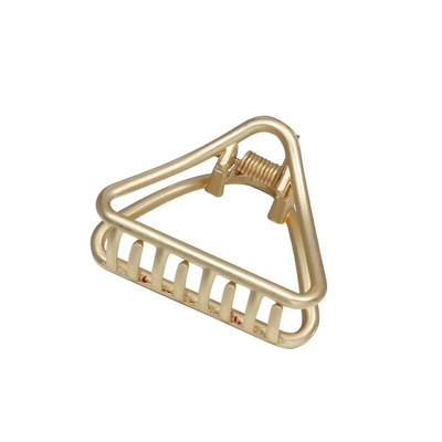 ZOSHI Femei Fete Gheare de păr geometrice de culoare aurie Păr din metal Crab Star Love Clip pentru gheare de păr în formă de inimă Accesorii de păr la modă