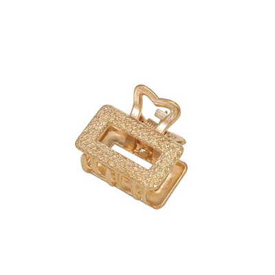 ZOSHI Femei Fete Gheare de păr geometrice de culoare aurie Păr din metal Crab Star Love Clip pentru gheare de păr în formă de inimă Accesorii de păr la modă