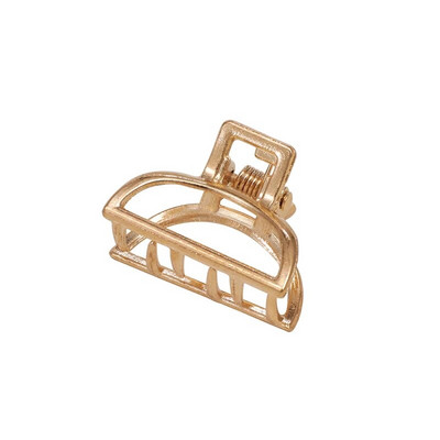 ZOSHI Femei Fete Gheare de păr geometrice de culoare aurie Păr din metal Crab Star Love Clip pentru gheare de păr în formă de inimă Accesorii de păr la modă