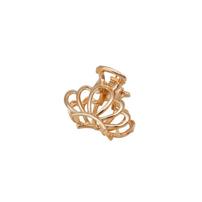 ZOSHI Femei Fete Gheare de păr geometrice de culoare aurie Păr din metal Crab Star Love Clip pentru gheare de păr în formă de inimă Accesorii de păr la modă