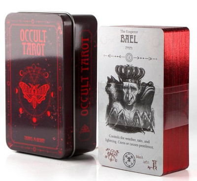 Uus täienduskaart Edge Tarot Oracle kaardid 78 kaarti plekist metallkarbis pidu isiklik meelelahutus naiste tüdrukute kaardimäng 23 stiilis