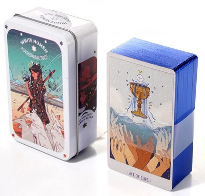 Uus täienduskaart Edge Tarot Oracle kaardid 78 kaarti plekist metallkarbis pidu isiklik meelelahutus naiste tüdrukute kaardimäng 23 stiilis