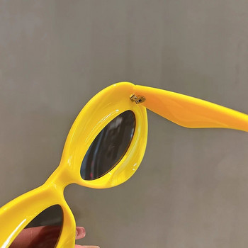 Забавни слънчеви очила Дамски модни маркови дизайнерски големи пънк слънчеви очила Мъжки парти хип поп нюанси Слънчеви очила Gafas De Sol Mujer