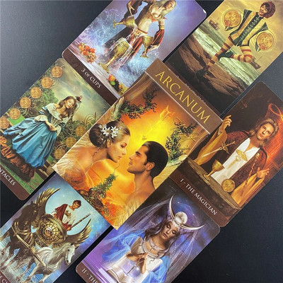 The Wondering Spirit Taro kaardid lauatekk Mängud Moodne nõid Arcanum Rider Rose Egiptuse oraakel saatuse ennustamise pidu