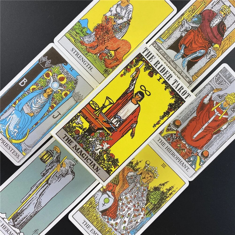The Wondering Spirit Taro kaardid lauatekk Mängud Moodne nõid Arcanum Rider Rose Egiptuse oraakel saatuse ennustamise pidu