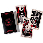 Νέα Lost Hollow Tarot Deck με 80 Major and Minor 78 Card Size Deck Deck Μαντικά Εργαλεία Μαντικής Παιχνιδιού Zodiac Element