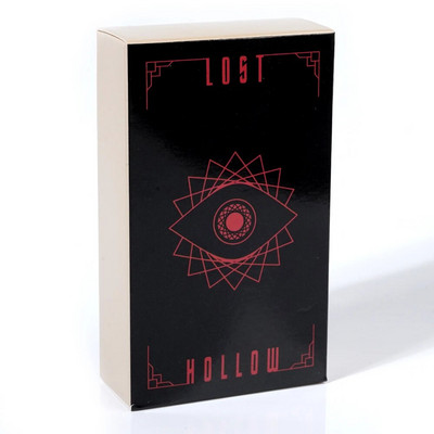 Νέα Lost Hollow Tarot Deck με 80 Major and Minor 78 Card Size Deck Deck Μαντικά Εργαλεία Μαντικής Παιχνιδιού Zodiac Element