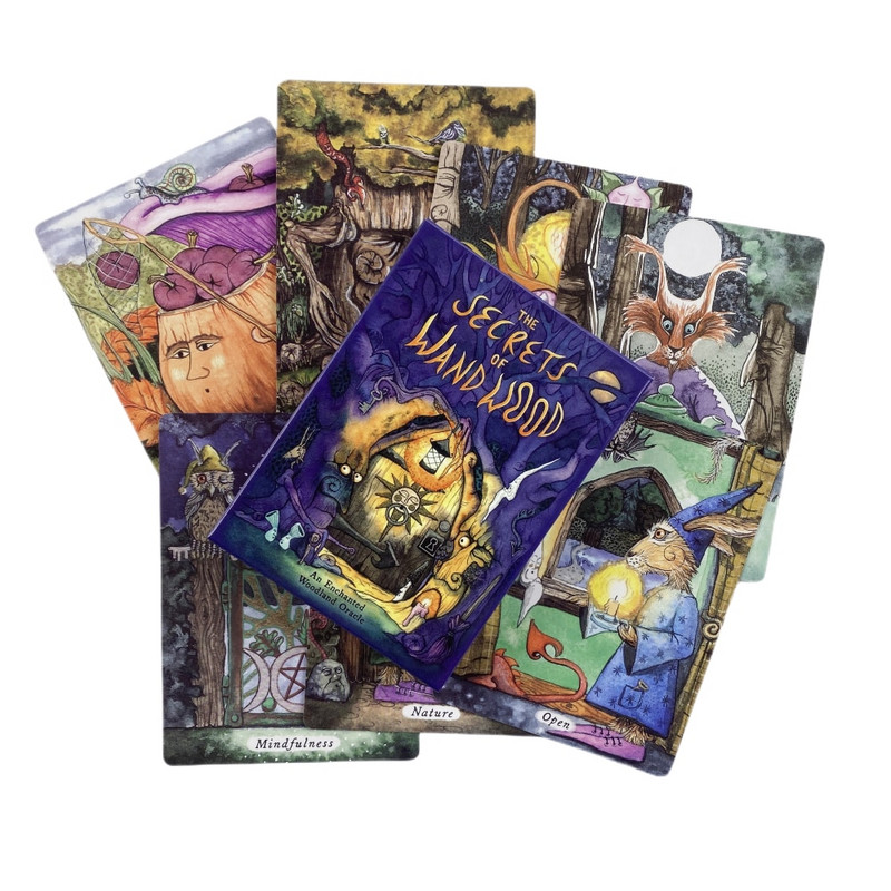 The Stranger Things Tarot Cards Divination Deck Versiuni în engleză Ediție Oracle Board Playing Game For Party