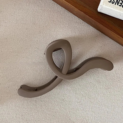 Μεγάλα γυναικεία κλιπ μαλλιών Γεωμετρικό σχήμα Κλιπ για τα μαλλιά για κορίτσια Ματ διαφανείς φουρκέτες Μοντέρνα αξεσουάρ για τα μαλλιά Κορεάτικη κόμμωση