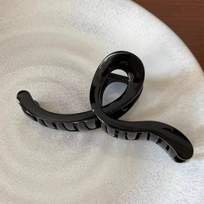 Μεγάλα γυναικεία κλιπ μαλλιών Γεωμετρικό σχήμα Κλιπ για τα μαλλιά για κορίτσια Ματ διαφανείς φουρκέτες Μοντέρνα αξεσουάρ για τα μαλλιά Κορεάτικη κόμμωση