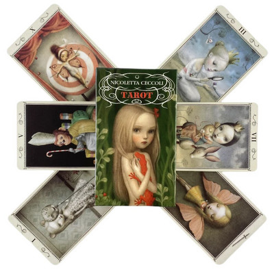 Arcanum Occult Tarot Cards English Version Witches Fun Deck Table Divination Fate Επιτραπέζια παιχνίδια που παίζουν για πάρτι