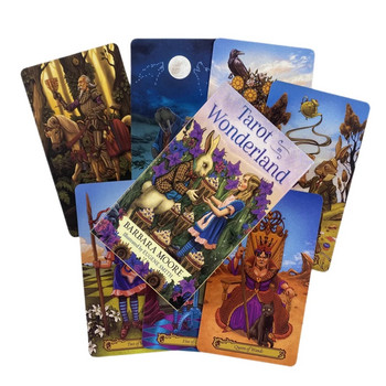 Tattoo Tarot Cards Divination Deck English Versions Edition Oracle Board Παίζοντας επιτραπέζιο παιχνίδι μελάνι για πάρτι