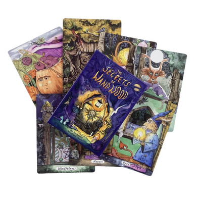 Tattoo Tarot Cards Divination Deck English Versions Edition Oracle Board Παίζοντας επιτραπέζιο παιχνίδι μελάνι για πάρτι