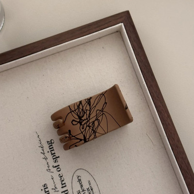 Juuksenõelad ja -klambrid aksessuaarid küünised naistele tüdruk matt must Krabi vintage populaarsed saagid trendikas juhtiv moe kpop uus