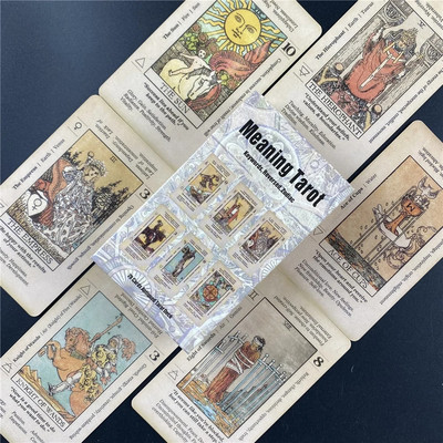 Pētījums Nozīme Tarot uz kārtīm Atslēgvārdi apgriezti Marseļas dvēsele patiesība Della Luna Dzīves vēstījumi Vadība Mīlestība Orākuls galda spēle