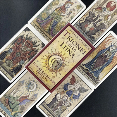 Pētījums Nozīme Tarot uz kārtīm Atslēgvārdi apgriezti Marseļas dvēsele patiesība Della Luna Dzīves vēstījumi Vadība Mīlestība Orākuls galda spēle
