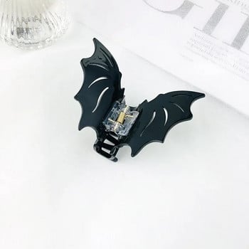 Halloween Bat Hair Clip Punk Personality Acetic Acid HairClaw 2023 Μοντέρνα σχεδίαση Γυναικεία κορίτσια Αξεσουάρ αποκριάτικων κεφαλών