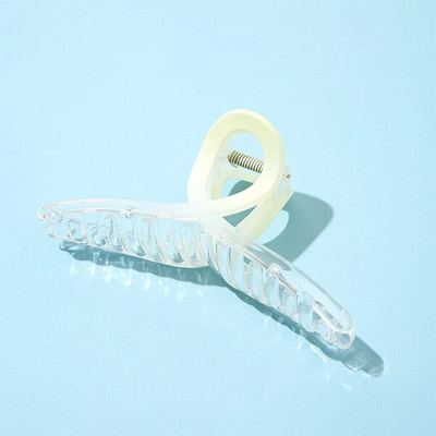 2023. gada jauna sieviešu modes gradienta spīļskava, caurspīdīga akrila, liela matu spīle, korejiešu, meitenēm, Barrette matu aksesuāri