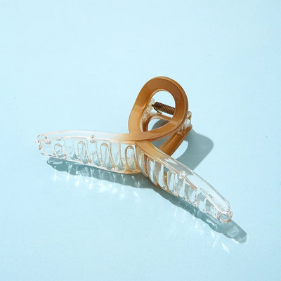 2023. gada jauna sieviešu modes gradienta spīļskava, caurspīdīga akrila, liela matu spīle, korejiešu, meitenēm, Barrette matu aksesuāri