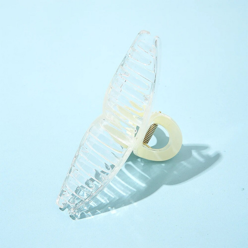 2023. gada jauna sieviešu modes gradienta spīļskava, caurspīdīga akrila, liela matu spīle, korejiešu, meitenēm, Barrette matu aksesuāri