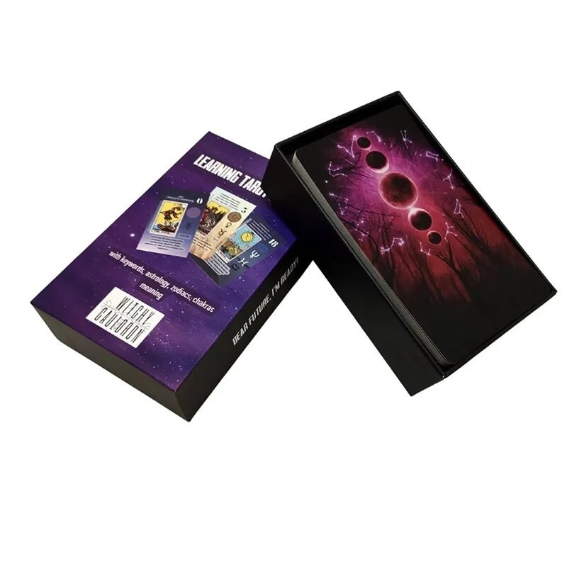 Jauns Witchy katls iesācēju Taro, Taro mācīšanās, Taro kārtis iesācējiem ar to nozīmi, Atslēgvārdi, Apgriezts, Čakra