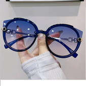 MAYTEN sieviešu apaļas saulesbrilles 2021. g. Luksusa zīmols Dizaineris Cat Eye Saulesbrilles Vīriešiem Vintage Brilles Melni Toņi UV400 Sieviešu Jauns