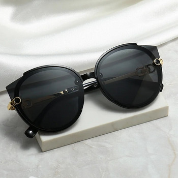 MAYTEN Γυναικεία στρογγυλά γυαλιά ηλίου 2021 Πολυτελής επωνυμία Σχεδιαστής Cat Eye Ανδρικά γυαλιά ηλίου Vintage γυαλιά Μαύρες αποχρώσεις UV400 Γυναικεία Νέα