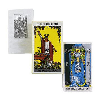 The Rider Tarot Cards A 78 Deck With Paper Guidebook Oracle English Divination Edition Borad Παίζοντας παιχνίδια