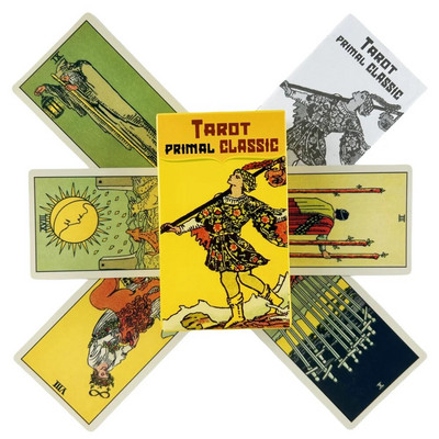 Cărți de tarot Călărețul Un pachet de 78 cu ghid de hârtie Oracle English Divination Edition Borad Playing Games
