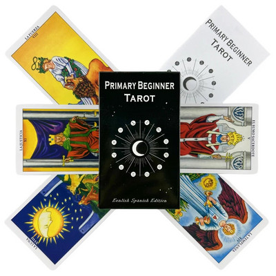 Cărți de tarot Călărețul Un pachet de 78 cu ghid de hârtie Oracle English Divination Edition Borad Playing Games