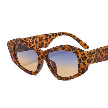 2021 Нови модни слънчеви очила с котешко око Жени Мъже Cool PC Gradients Lens Leopard Zebra Pattern Trend Vintage Casual Sunglasses UV400
