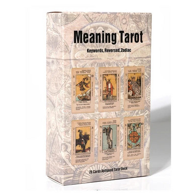 Ingliskeelne versioon Tarot Interaktiivne töölaua Tarot-tekk Tarokaardid Oraakel ja mitmesugused Taro-valikud Pdf-juhend Taro õppimiseks