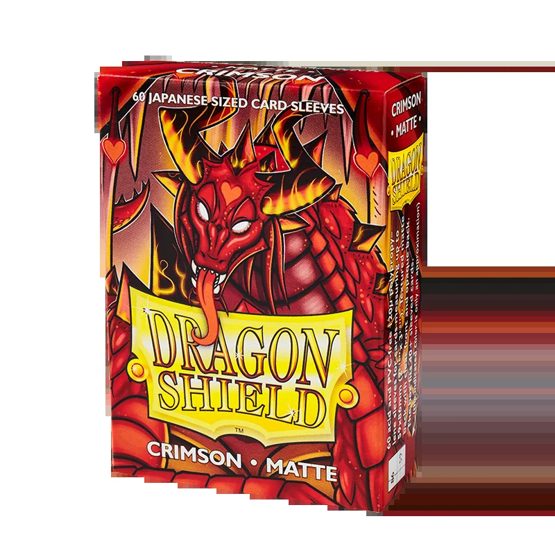 Dragon Shield 60Gb/kaste YGO spēļu kartīšu piedurknes Spēlē japāņu Yu-Gi-Oh maza izmēra MINI galda spēļu kartīšu aizsargapvalks