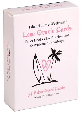 Love Oracle Card Deck Mysterious Divination Prophecy Fate Tarot Deck for Women Επιτραπέζιο παιχνίδι με κάρτες για πάρτι για κορίτσια