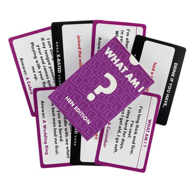 Purjus paarid joovad mängukaarti paarile Kanaõhtu suulised peomängud kohtinglaua tekk Magamistuba MIDA MA JOON, KUI TEIL ON