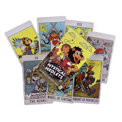 Šausmu Taro Orākuls ar nozīmi uz kārtīm Atslēgvārdi Apgrieztā čakra Planēta Zodiaka elements Vidēja izmēra Tiess