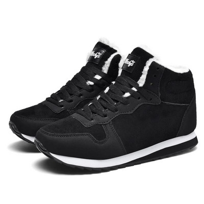 Meeste töösaapad Lumesaapad soojad plüüsis paarisaapad Korea vabaaja vastupidavad libisemiskindlad mugavad keskmise ülaosaga mägironimisjalatsid Meeste