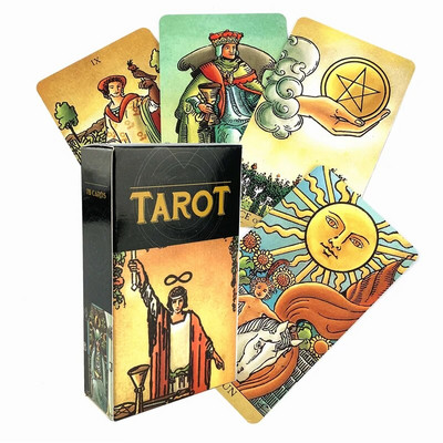 Jaunas Tarot Oracle kartes Interaktīvās galda spēļu kāršu spēles Ģimenes bāra dzeršanas spēle Spēlē ar ģimeni
