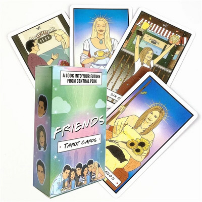 Jaunas Tarot Oracle kartes Interaktīvās galda spēļu kāršu spēles Ģimenes bāra dzeršanas spēle Spēlē ar ģimeni