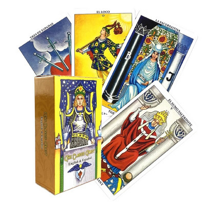 Jaunas Tarot Oracle kartes Interaktīvās galda spēļu kāršu spēles Ģimenes bāra dzeršanas spēle Spēlē ar ģimeni