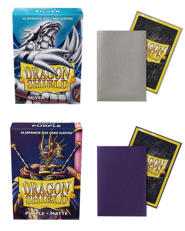 Dragon Shield 60PCS/κουτί YGO Κάρτες παιχνιδιών μανίκια Παίζοντας για ιαπωνικό Yu-Gi-Oh Μικρού μεγέθους MINI Κάλυμμα προστασίας επιτραπέζιων καρτών παιχνιδιών
