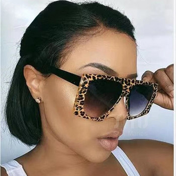 Punk Leopard γυαλιά ηλίου Γυναικεία σέξι υπερμεγέθη ανδρικά γυαλιά ηλίου UV400 ντεγκραντέ αποχρώσεις Steampunk γυαλιά γυαλιά Oculos Escuros