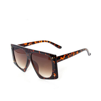 Пънк леопардови слънчеви очила Дамски секси огромни слънчеви очила Мъжки UV400 градиентни нюанси Стиймпънк очила Очила Oculos Escuros